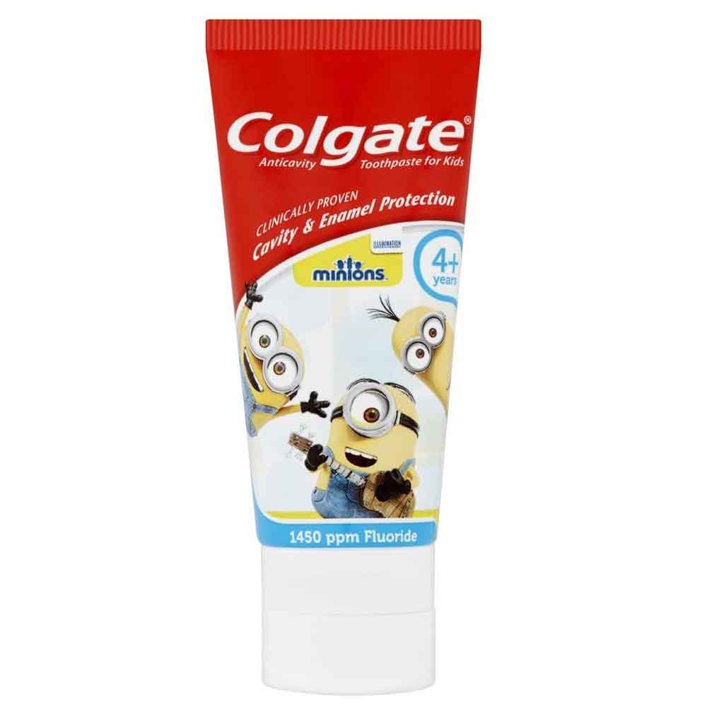 Colgate Kids Minions 4+ Years Mild Flavour Toothpaste 50ml (3)