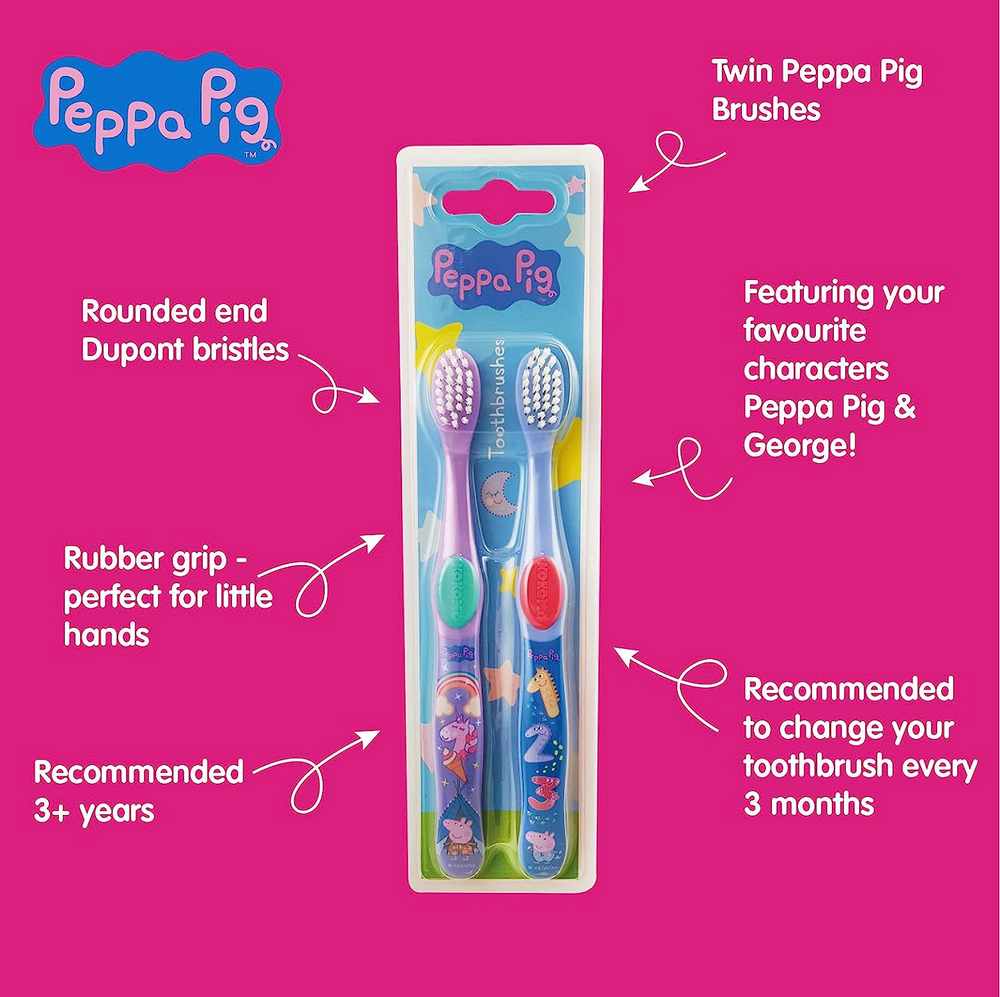Peppa Pig Toothbrush Twin Pack (1)