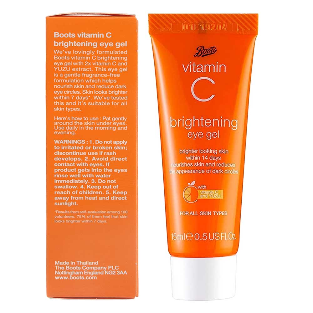 Boots Vitamin C Brightening Eye Gel 15ml Sinin