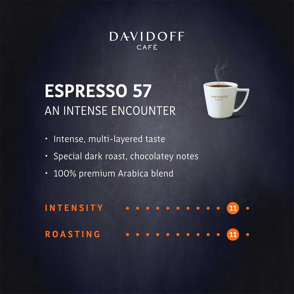 Davidoff Espresso 57 Instant Coffee Dark & Chocolatey 100g | Sinin