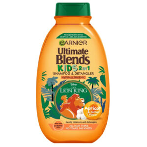 Garnier Ultimate Blends Kids 2 In 1 Shampoo & Detangler with Apricot