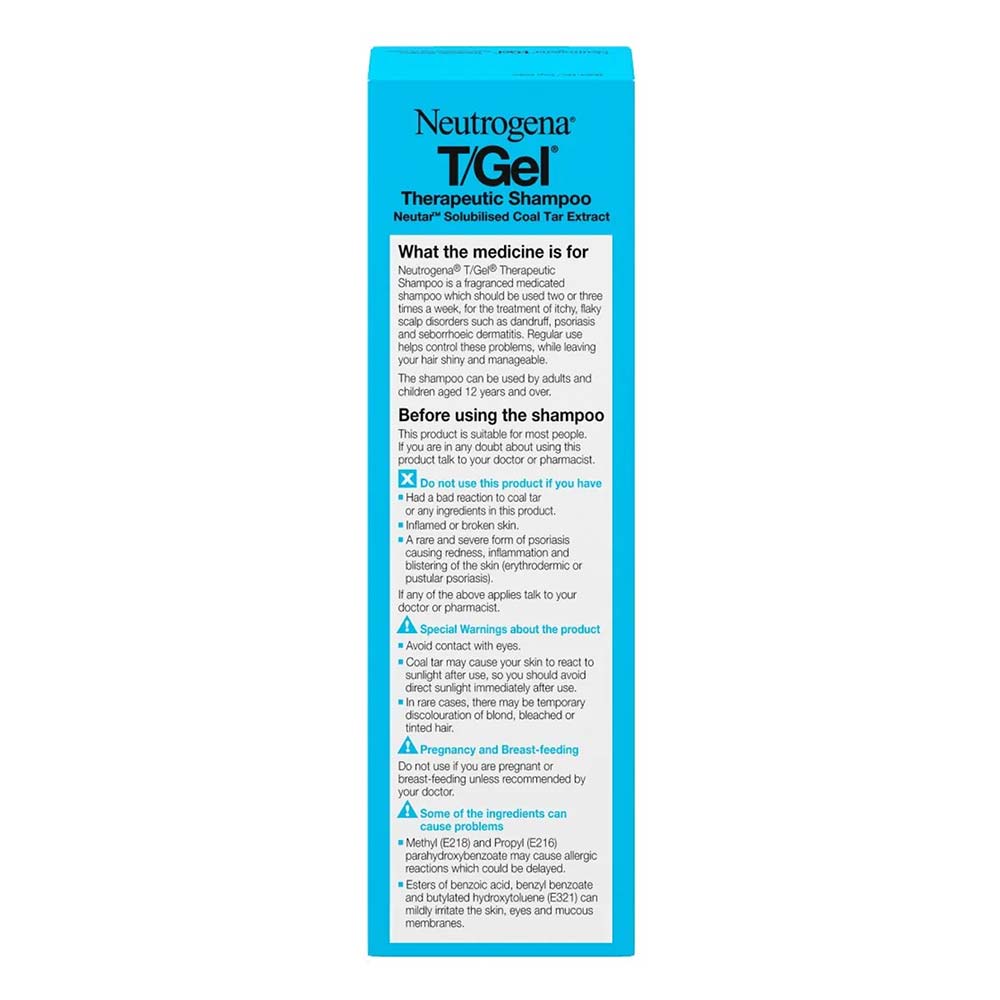 Neutrogena T/GEL Therapeutic Shampoo 125ml | Sinin