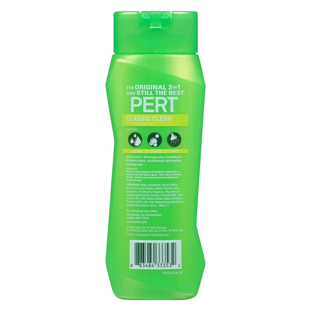 Pert Classic Clean 2 in 1 Shampoo & Conditioner 400ml (2)