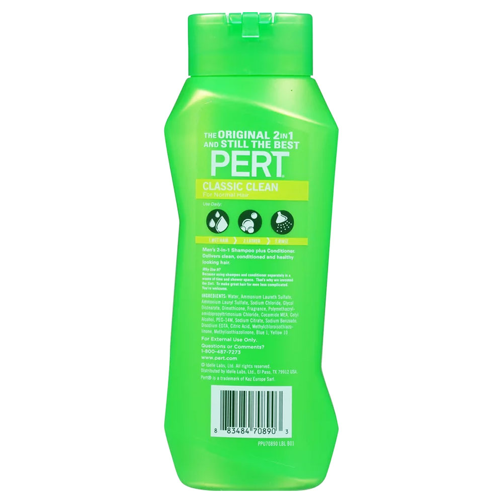 Pert Classic Clean 2 in 1 Shampoo & Conditioner 750ml (2)