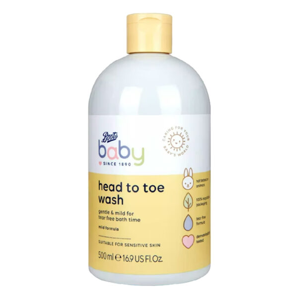 Boots Baby Head To Toe Wash 500ml