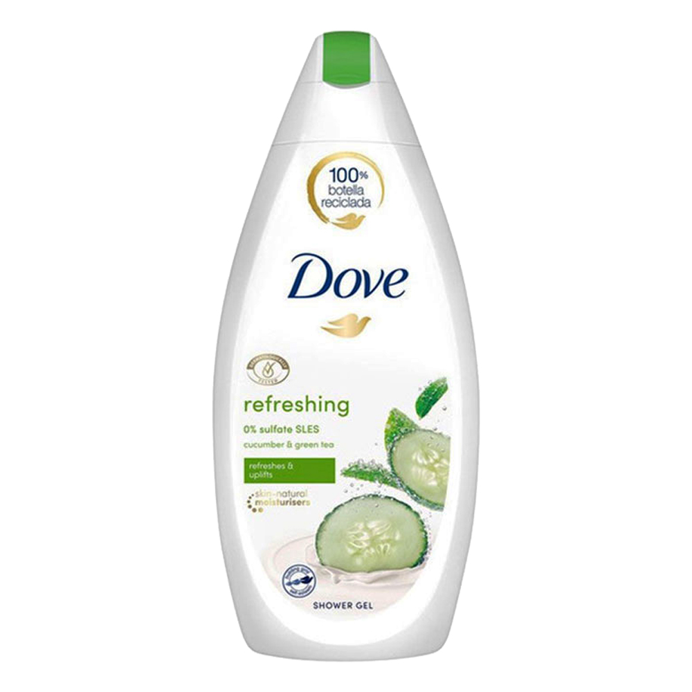 Dove Refreshing Cucumber & Green Tea Shower Gel 500ml