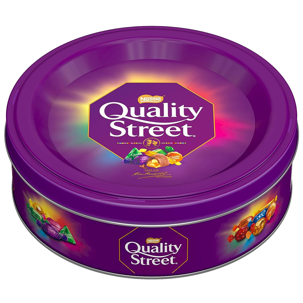 Nestle Quality Street Chocolate Round Tin 480g (4)