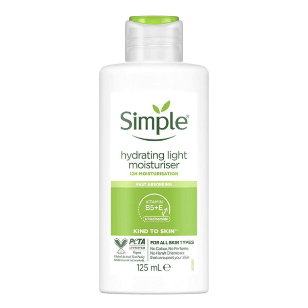 Simple Kind to Skin Hydrating Light Moisturiser 125ml