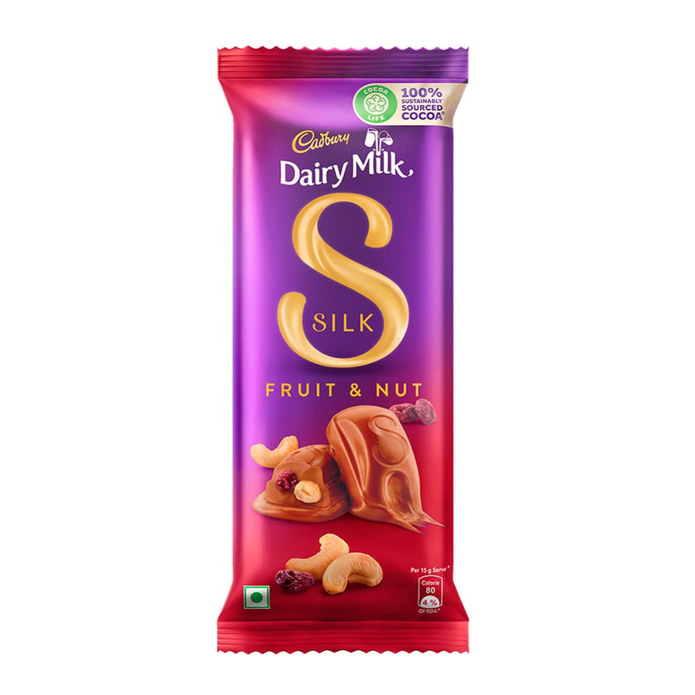 Cadbury Dairy Milk Silk Fruit and Nut Chocolate Bar 137g (1)