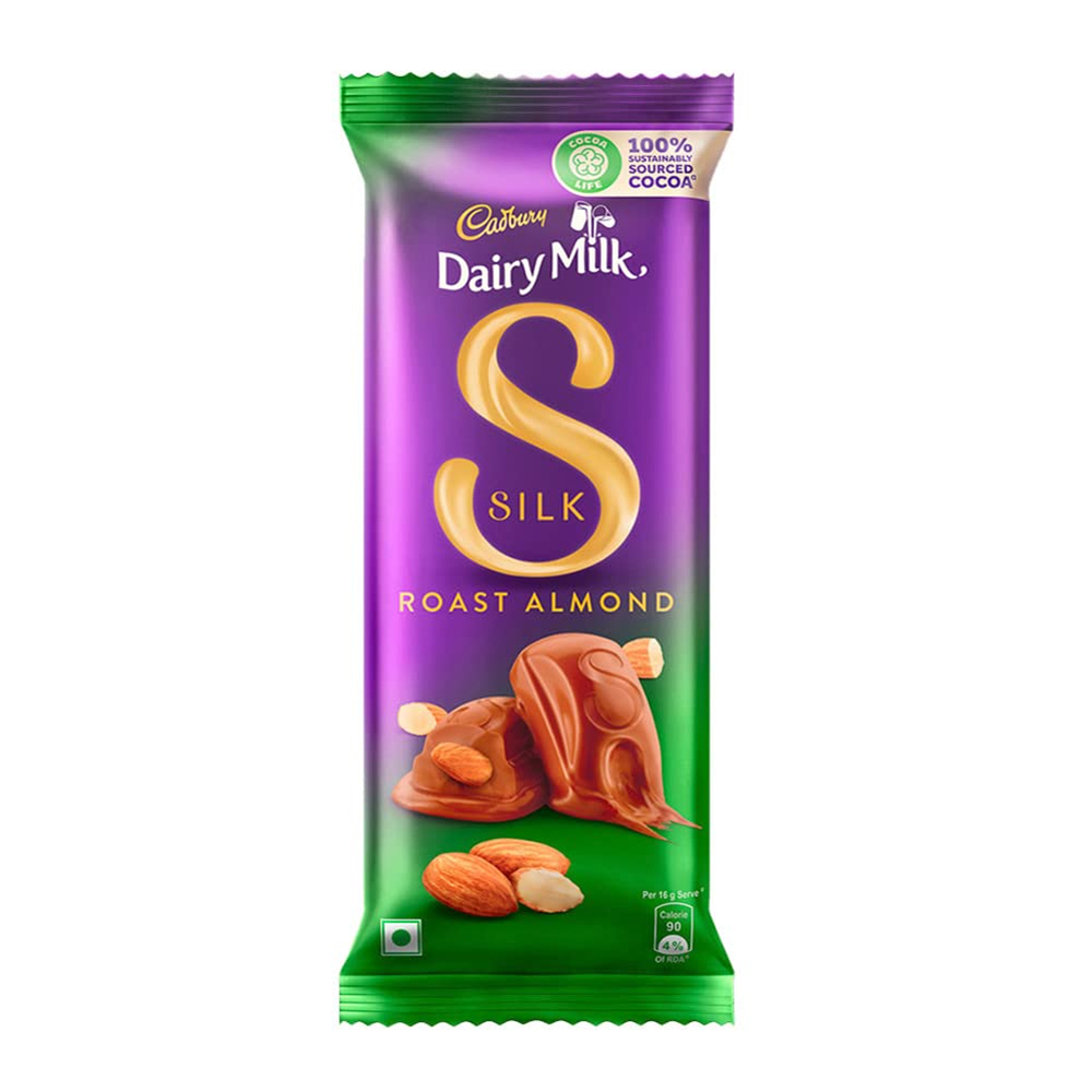 Cadbury Dairy Milk Silk Roast Almond Chocolate  (1)