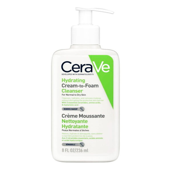 CeraVe Hydrating Cream to Foam Cleanser