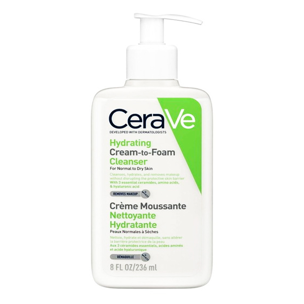 CeraVe Hydrating Cream to Foam Cleanser