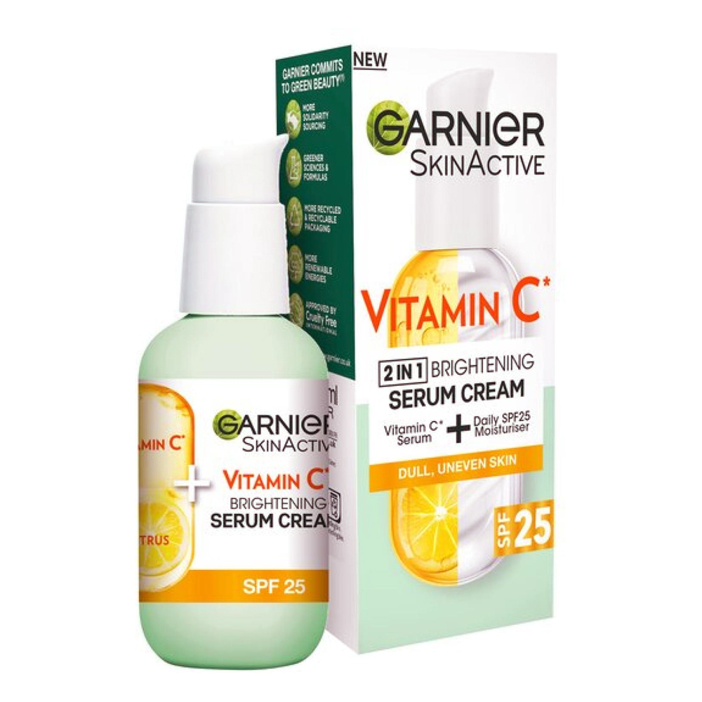 Garnier Skin Active Vitamin C 2in1 Brightening Serum Cream (1)