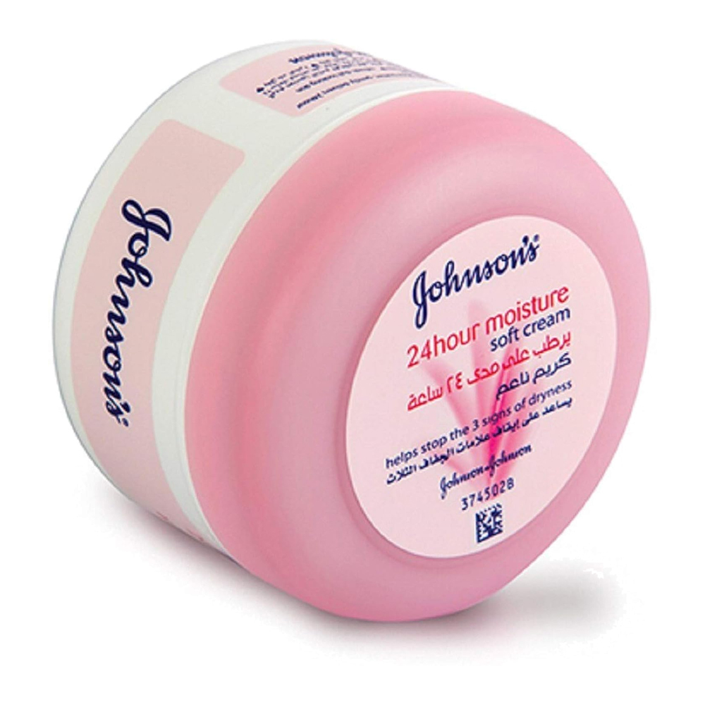Johnson’s 24 Hour Moisture Soft Cream 200ml (1)