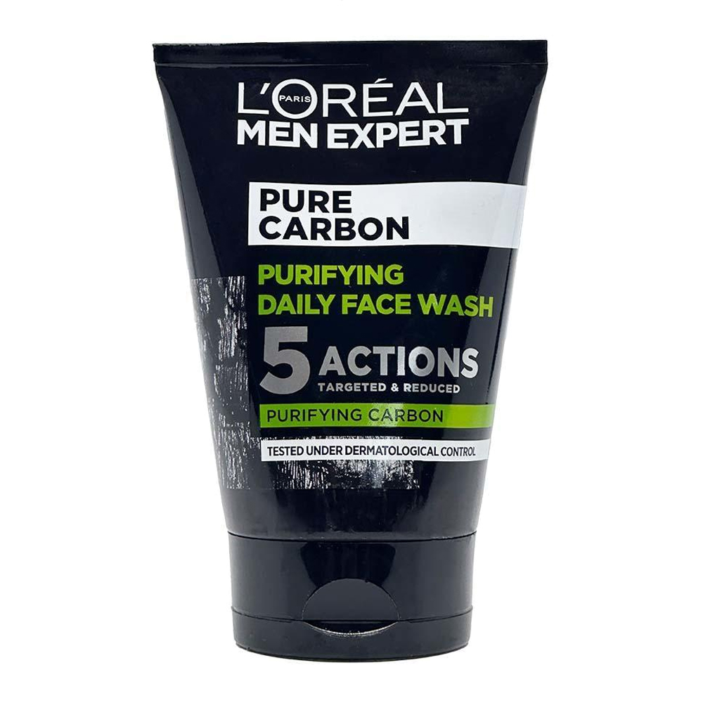 L’Oreal Paris Men Expert Pure Carbon Purifying Daily Face Wash 100ml