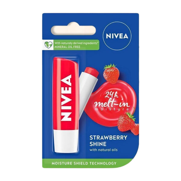 Nivea Strawberry Shine Lip Balm