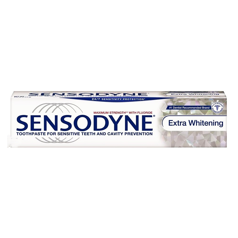Sensodyne Maximum Strength Extra Whitening Toothpaste 100ml