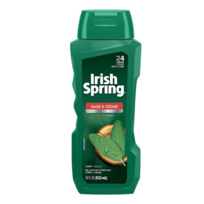 Irish Spring Sage & Cedar Face and Body Wash