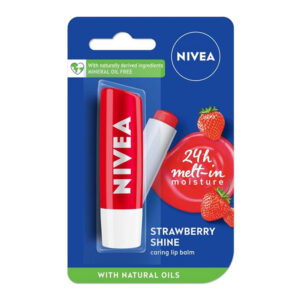 Nivea Lip Balm Strawberry Shine 4.8g