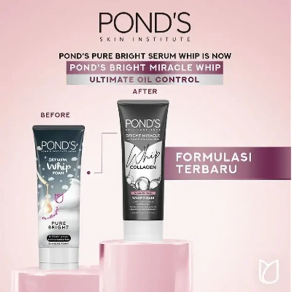 Pond's Bright Miracle Whip Foam