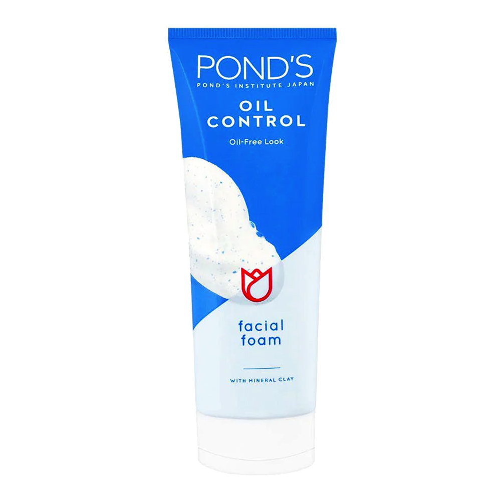 Ponds Oil Control Oil Free Look Facial Foam 100g