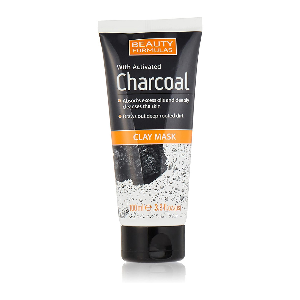 Beauty Formulas Charcoal Clay Mask 100ml (1)