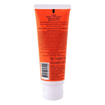 Mistine Papaya Facial Foam 100g | Sinin