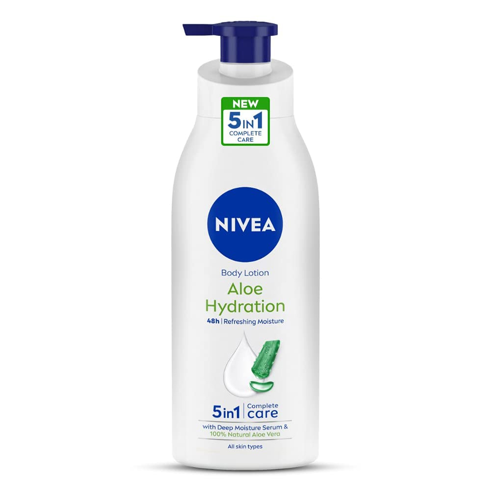 Nivea Aloe Hydration 5in1 Care Body Lotion 400ml (1)