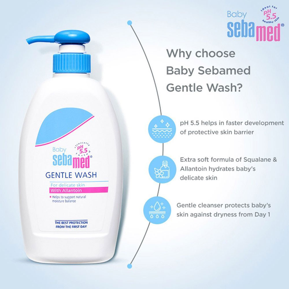 Sebamed Baby Gentle Wash 400ml (3)