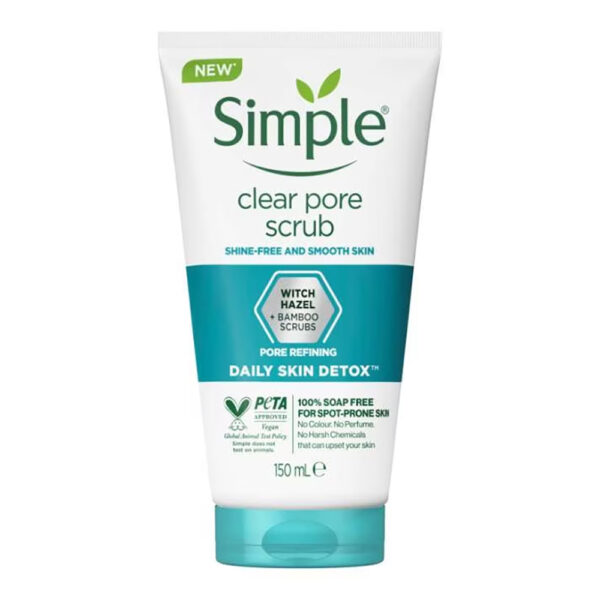 Simple Daily Skin Detox Clear Pore Scrub