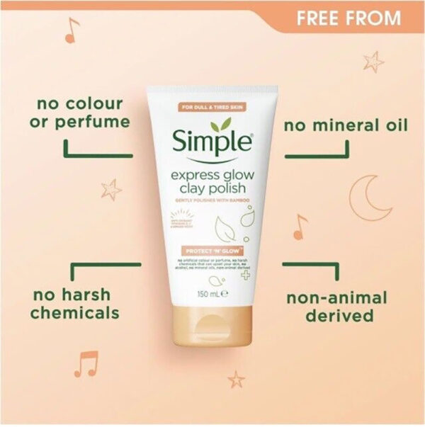 Simple Glow Facial Wash with Vitamin C 150ml