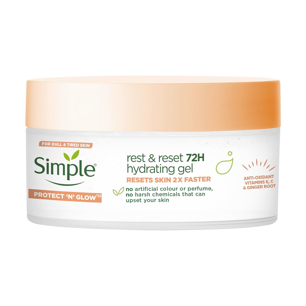 Simple Protect ‘N’ Glow Rest and Reset 72h Hydrating Gel (1)