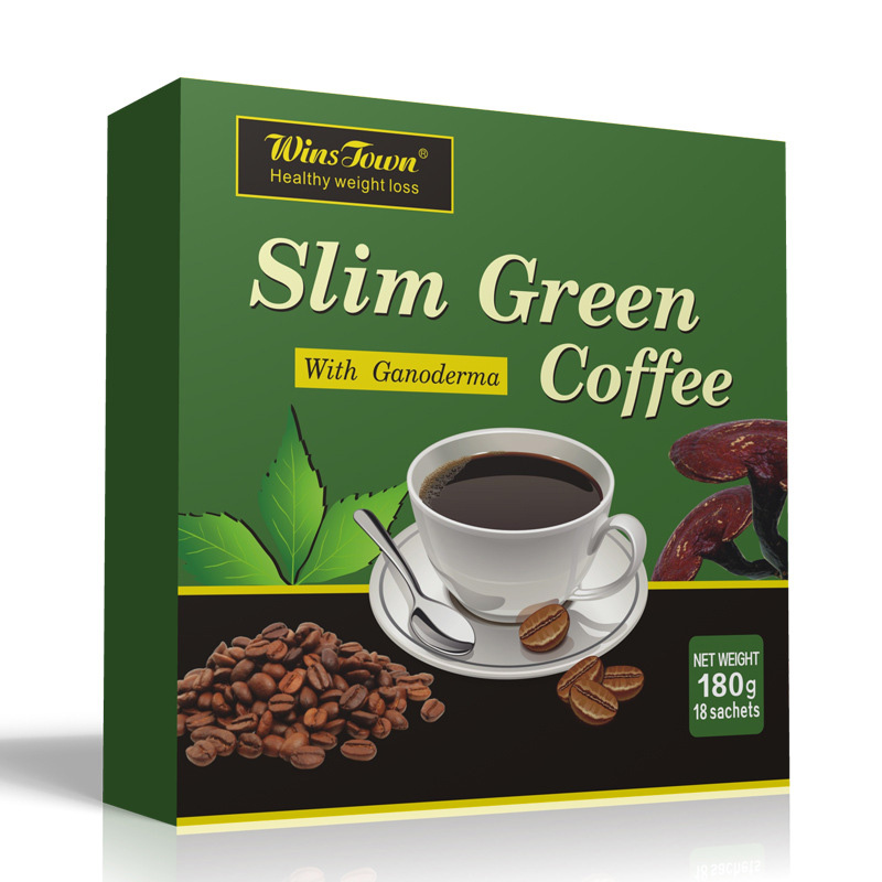 Wins Town Slim Green Coffee with Ganoderma 180g (2)