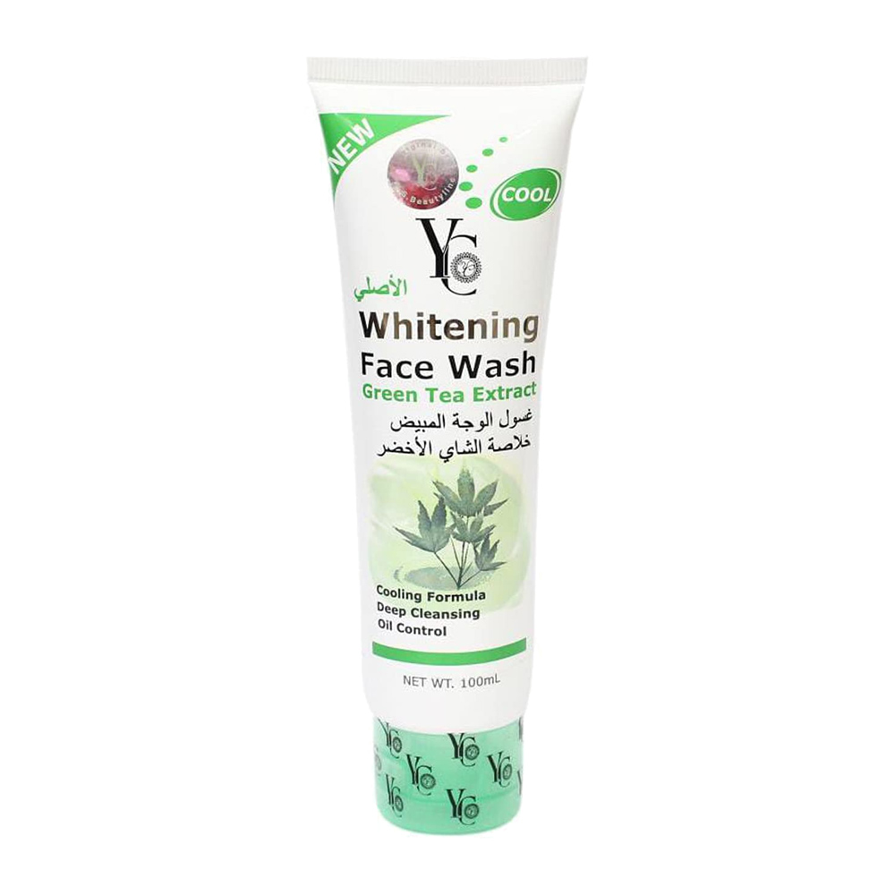 YC Whitening Face Wash Green Tea Extract 100ml