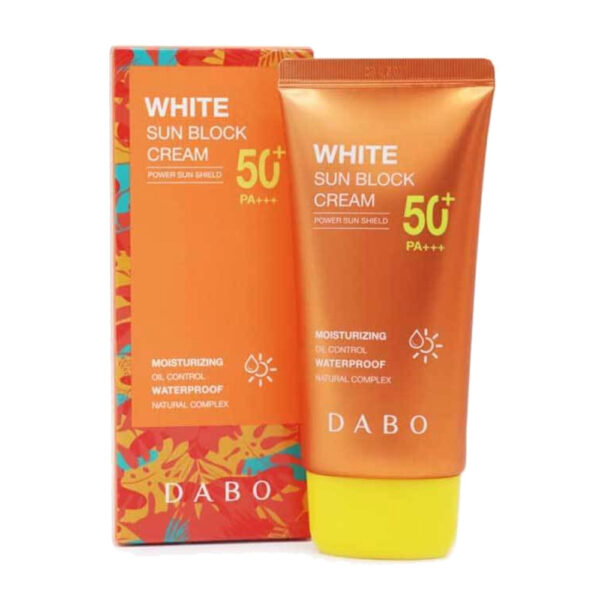 DABO White Sunblock Cream Power Sun Shield 50+ PA+++