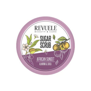 Revuele African Sunset Almond and Shea Body Sugar Scrub
