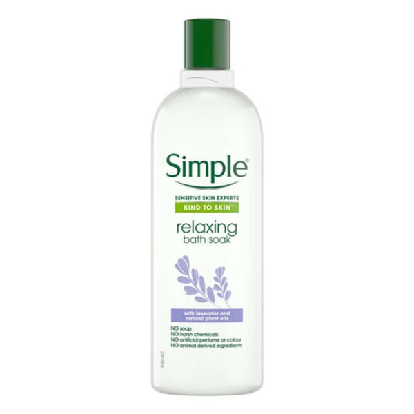 Simple Kind to Skin Relaxing Bath Soak 400ml