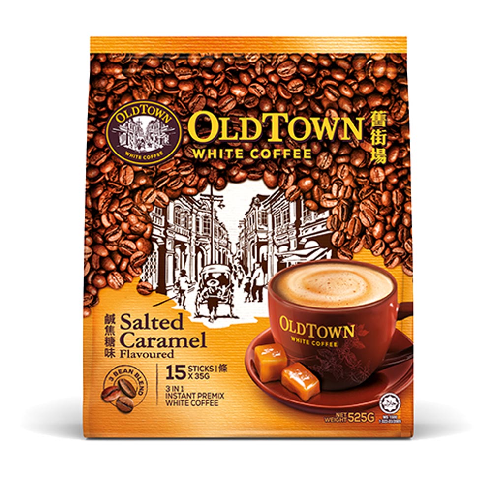 Old Town White Coffee Salted Caramel 525g (2)
