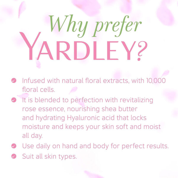 Yardley London English Rose Moisturising Body Lotion