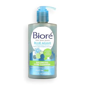 Biore Blue Agave Baking Soda Balancing Pore Cleanser 