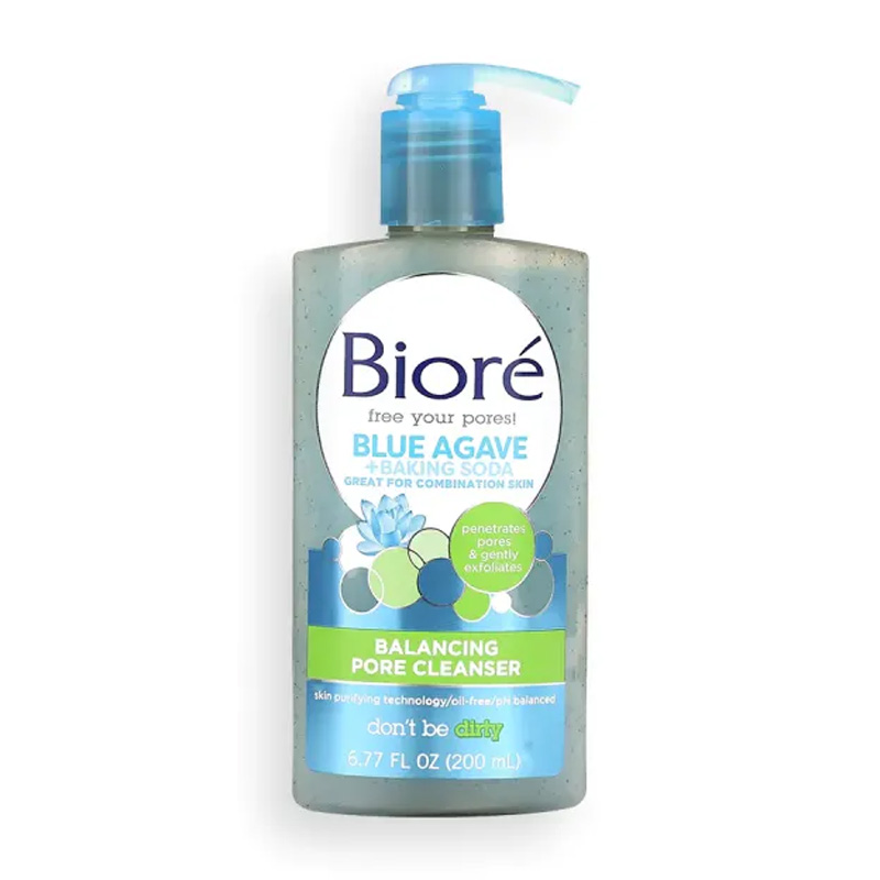 Biore Blue Agave Baking Soda Balancing Pore Cleanser 200ml | Sinin