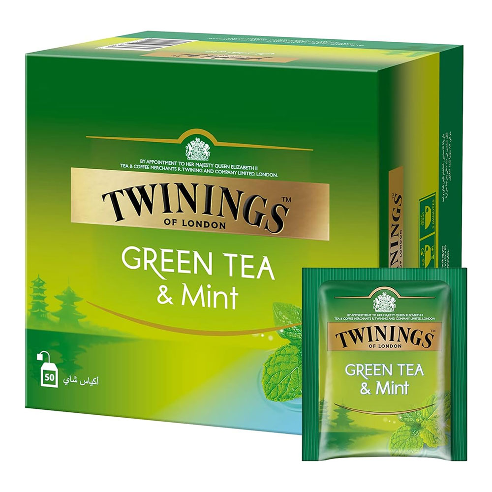 Twinings Green and Mint Tea Bags