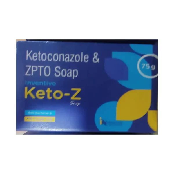 Keto-Z Ketoconazole and ZPTO Soap 75g