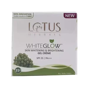 Lotus Herbals Whiteglow Skin Whitening And Brightening Gel Cream