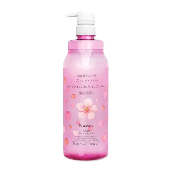 Watsons Botanical Brightening Cherry Blossom Body Wash