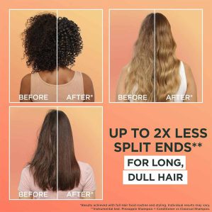 Garnier Ultimate Blends Glowing Lengths Pineapple & Amla Hair Food 3-in-1 Mask - Image 3