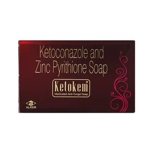 Ketokem Ketoconazole Zinc Pyrithione Soap