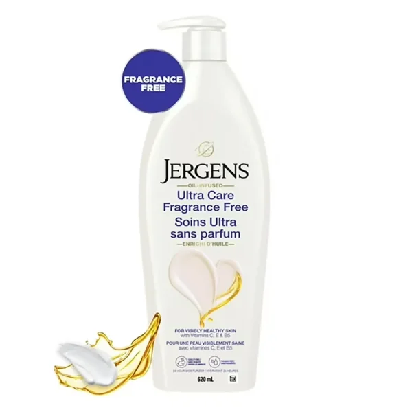 Jergens Ultra Care Fragrance Free Body Lotion