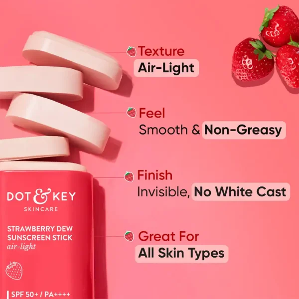 Dot and Key Strawberry Dew Sunscreen Stick