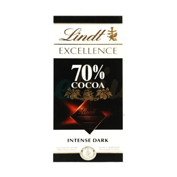 Lindt Excellence 70% Cocoa Intense Dark Chocolate